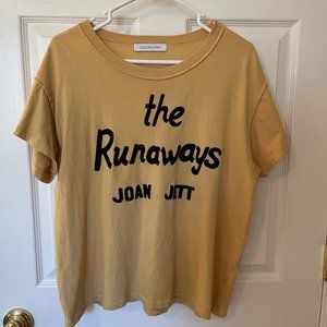 DAYDREAMER Joan Jett and the Runaways Reverse Girlfriend t-shirt - size XL